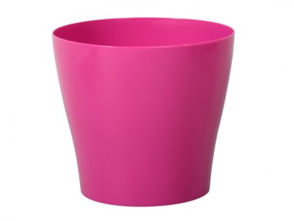 350872 obal na kvetnik synue plastovy leskly d18x16cm