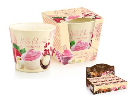 352861 svicka ve skle chocolate paradise white pralines vonna 115g