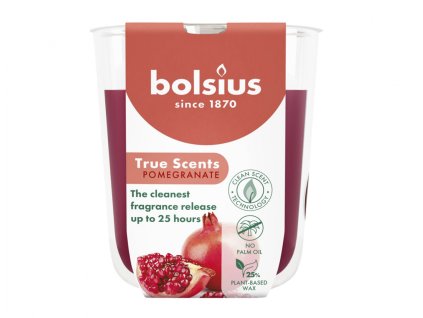 355975 svicka ve skle true scents granatove jablko vonna d7x8cm