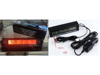 357520 ag97b teplomer hodinovy voltmetr 3v1