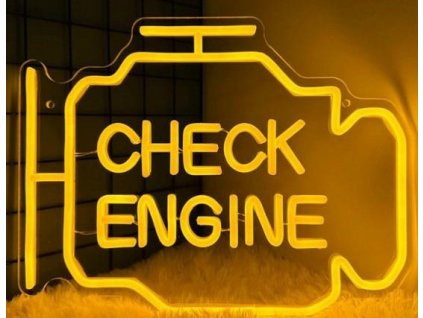 357541 zd135 check engine neon led 30x22