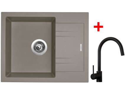 364988 sinks linea 600 truffle vitalia cerna matna