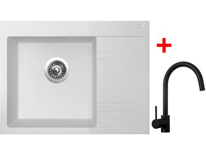 365099 sinks rim 650 l milk vitalia cerna matna