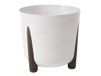 365726 obal na kvetinac frida eco wood 3v1 plastovy d21x20cm