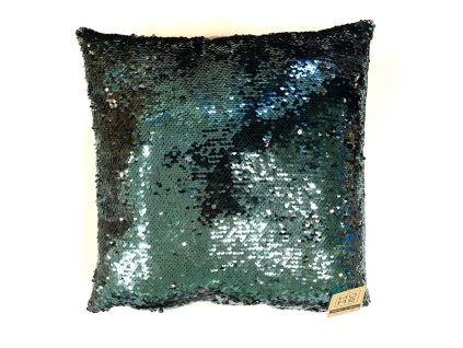 368498 home elements polstar s flitry modro stribrny 40x40 cm