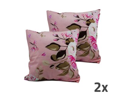 368675 home elements povlak na polstar 40x40 cm sada 2 ks ruzova ruze