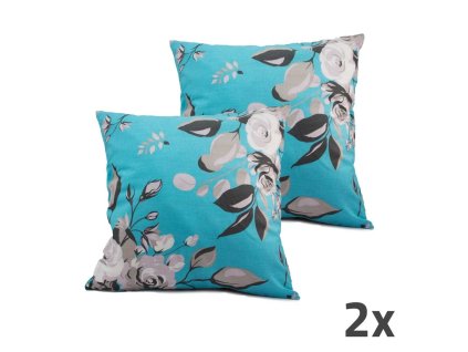 368678 home elements povlak na polstar 40x40 cm sada 2 ks modra ruze