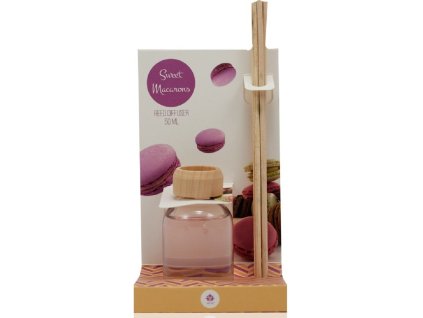 368810 arome difuzer 50 ml s tycinkami sweet macarons