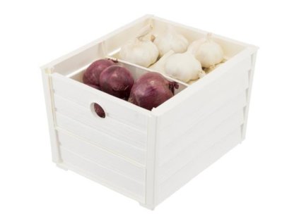 369104 bama box na zeleninu a ovoce scorta barva bila