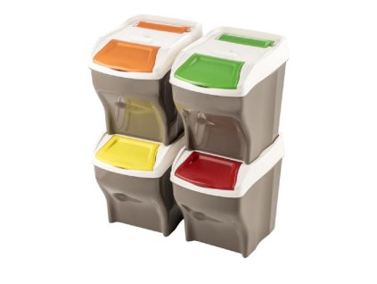 369131 bama kos odpadkovy poker plus 27l set 4ks