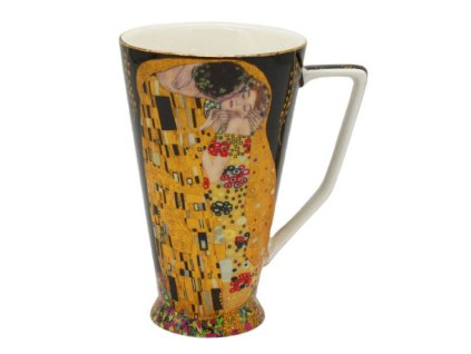 369500 home elements hrnek 500 ml klimt polibek tmavy