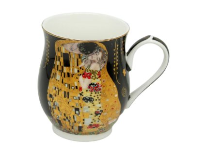 369599 home elements hrnek 350 ml klimt polibek tmavy