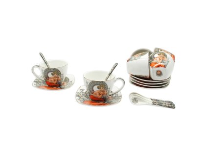369758 home elements sada 6 ks salky 250 ml s podsalky a lzickami mucha