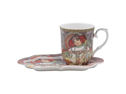 370061 home elements hrnek 360 ml s podtackem mucha podzim