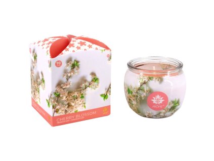 370193 arome svicka 90 g ve skle a flower boxu chery blossom
