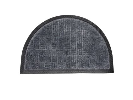 370706 home elements rohoz gumova pp pulkruh seda 40x60 cm