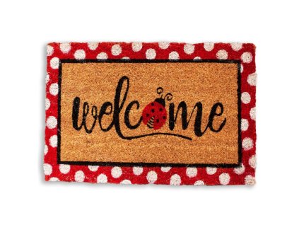 370715 home elements rohoz z kokosovych vlaken puntiky 40x60 cm