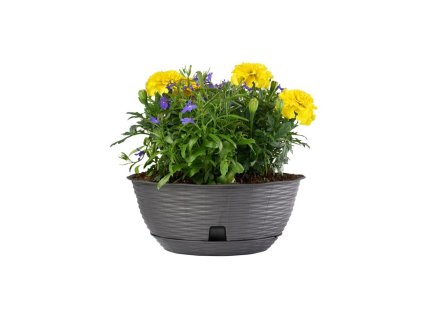 372251 bama kvetinac paglia 30cm antracit