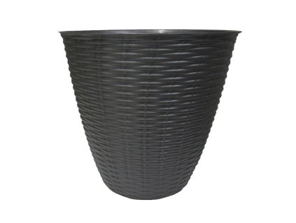 372293 bama obal na kvetinac paglia 24cm antracit