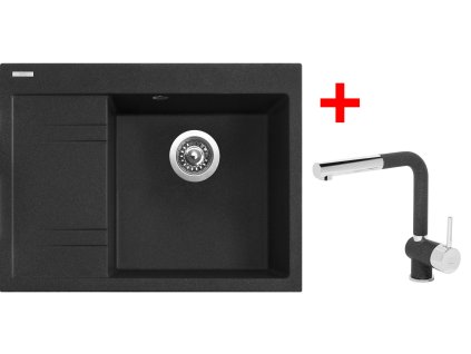 374945 sinks rim 650 p granblack mix 3 p gr