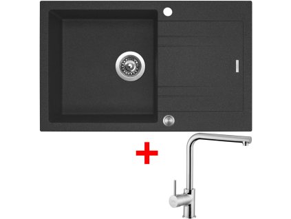 375026 sinks linea 780 xc granblack elka