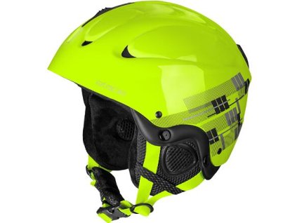 384398 gemini detska lyzarska helma zluta fluo obvod 53 55