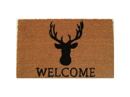 386336 home elements rohoz z kokosovych vlaken welcome jelen 43x73 cm