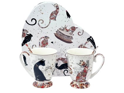 387992 home elements sada dvou salku 280 ml se lzickami kocky