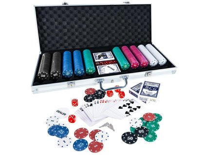292125 b10 poker set 500 chips