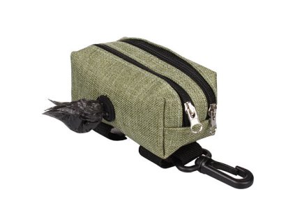 224142 3 leash bag taska na pamlsky a sacky zelena varianta 40138