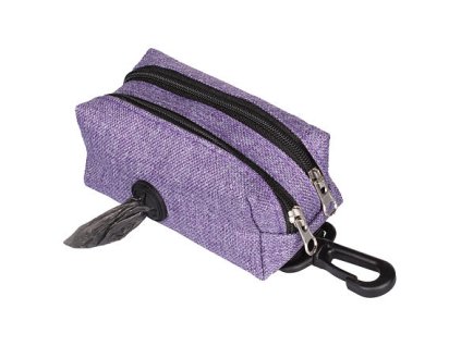 224145 3 leash bag taska na pamlsky a sacky fialova varianta 40139
