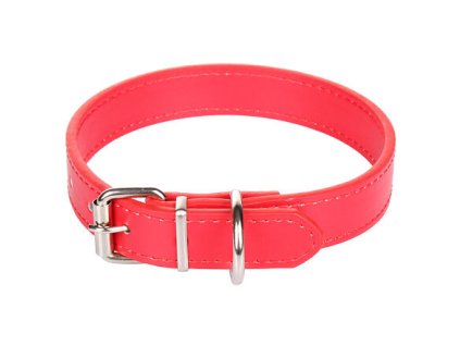 209850 3 dog leash obojek pro psy cervena rozmer s