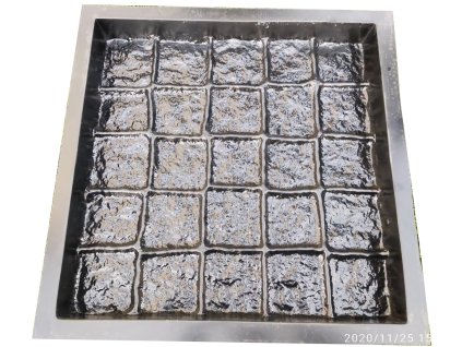 40863 huka hk 125 forma na beton dlazebni kostky 49x49x5 cm