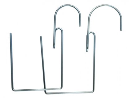 217572 1 drzak truhliku siestula kovovy stribrny 7 5cm