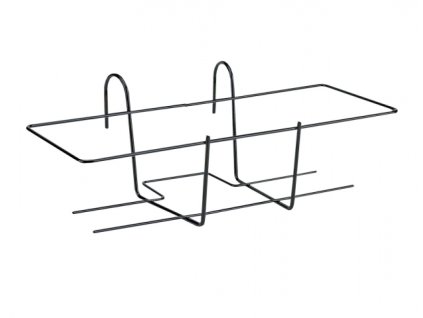 217575 1 drzak truhliku sonia hranaty cerny 53x20cm