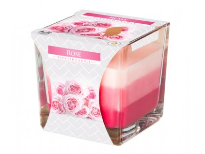 226686 1 svicka ve skle duha ruze vonna 170g