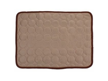 230118 5 ice cushion chladici podlozka pro zvirata hneda rozmer xxl