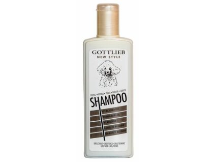 237882 gottlieb pudel sampon 300ml pro cerne pudly s makadam olejem