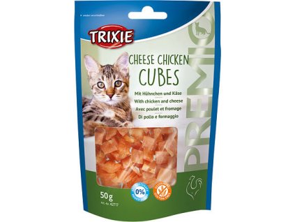 242319 premio cheese chicken cubes kureci kosticky se syrem 50 g