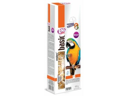 244227 lolo smakers mega 2 klasy orech kokos pro velke papousky 450 g