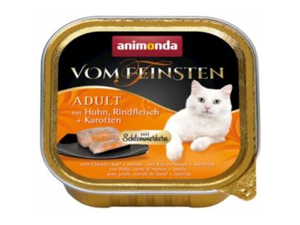 244965 v feinsten core kureci hovezi maso mrkev pro kocky 100g