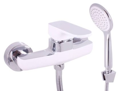 Vodovodní baterie sprchová Slezák RAV Yukon YU180.5/1CB chrom/bílá (Barva chrom/bílá, Rozměr 150 mm)
