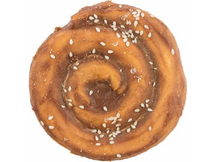 249147 denta fun chewing pie 50ks zvykaci kolac z buvoli kuze 9 cm 70 g