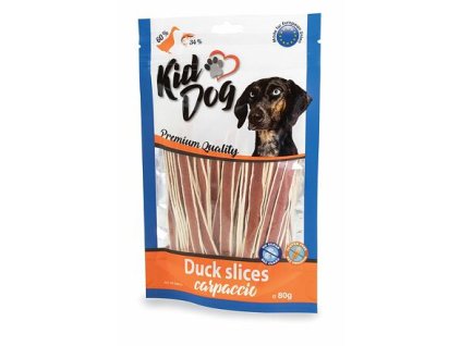 250365 kiddog kachni prouzky carpaccio 80 g