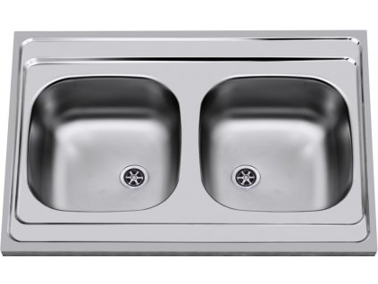 164418 2 drez nerezovy sinks clp a 800 duo m 0 5mm matny