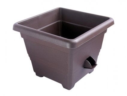 257850 kvetnik bergamot samozavlazovaci plastovy 25x25x20cm
