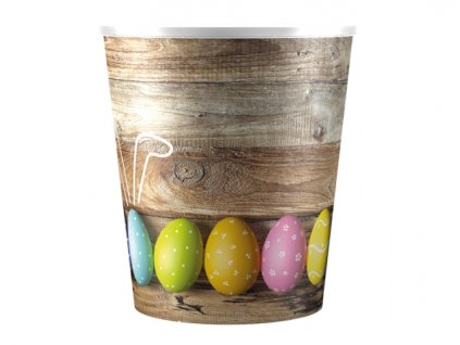 258207 1 obal na kvetnik easter vejce jaro plastovy d12x14cm