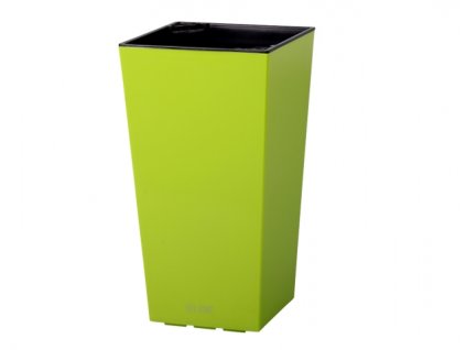 258213 1 obal na kvetnik elise plastovy leskly 15x15x26cm