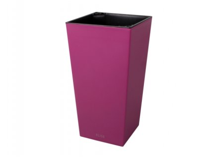258240 1 obal na kvetnik elise plastovy matny 25x25x46cm