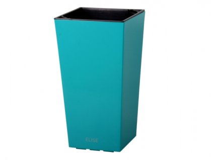258243 1 obal na kvetnik elise plastovy matny 25x25x46cm